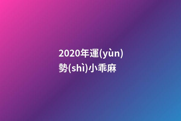 2020年運(yùn)勢(shì)小乖麻 (小麻乖2021年星座運(yùn)勢(shì))-第1張-觀點(diǎn)-玄機(jī)派